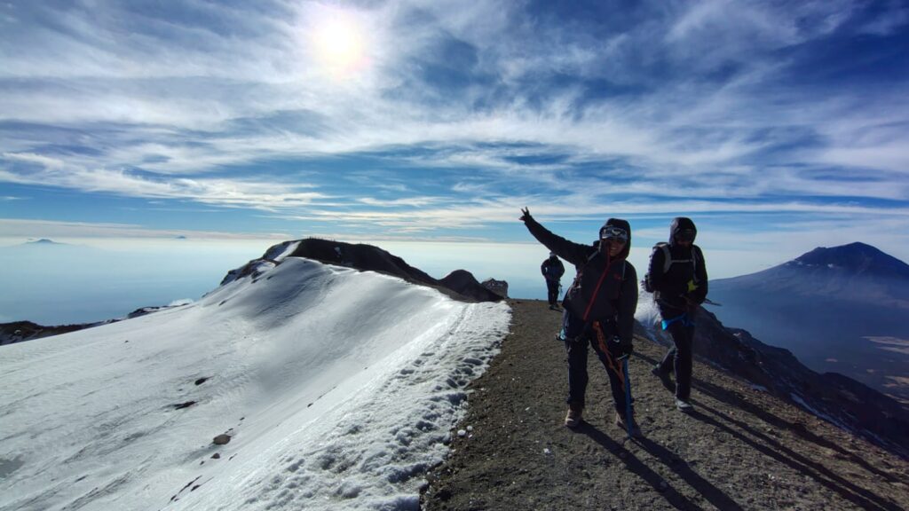 Cima en Iztaccihuatl